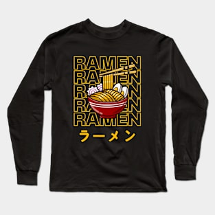 Ramen Ramen Ramen Japanese Noodle Soup kawaii Long Sleeve T-Shirt